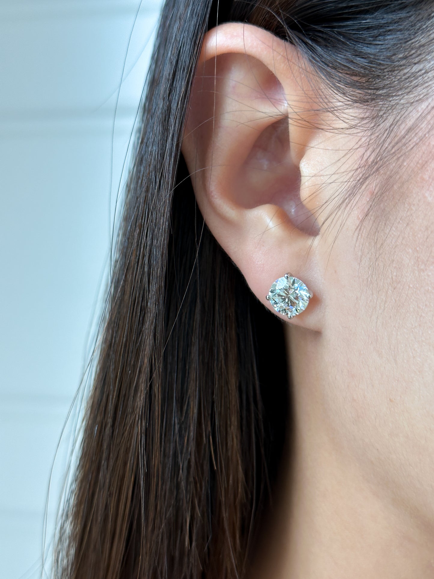 Lab Grown Diamond Stud Earrings